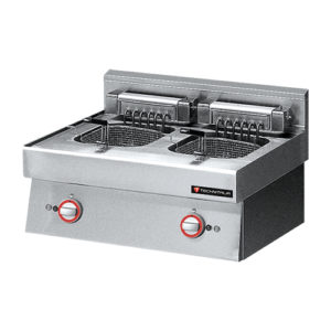 friteuse électrique d'uble 2 x 10L