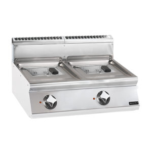 Friteuse élect. d'uble 2 x 10 L