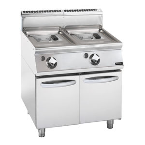 Friteuse gaz d'uble 2 x 13 L