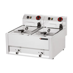 Friteuse à poser électrique TRI d'uble 2x9 L