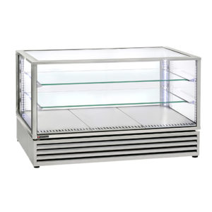Vitrine chauffante ventilée 3 GN 1/1 inox