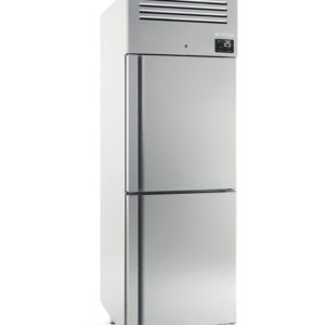 ARMOIRE CONGEL. GN 2/1 - 2 PORTILLONS INOX