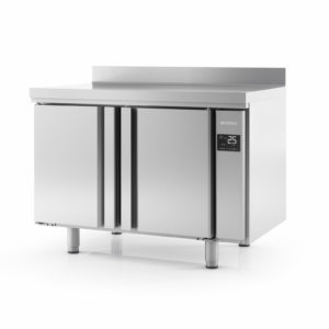 DESSERTE DESSOUS COMPTOIR SS GR-NEGATIF-2 PTE INOX