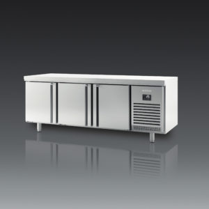 DESSERTE PRÉPA SALADES -POSITIVE -3 PTE INOX