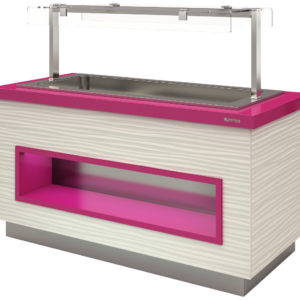 SELF-SERVICE TABLE BUFFET CUVE FROID -PROF.1000 MM