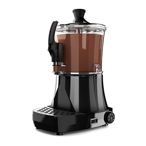 Distributeur Professionnel 1200W H.Koenig Distributeur Chocolat Chaud 3L - Acier Inox 1200W - Thermostat Réglable - Anti-Goutte - Garantie 2 Ans Appareil Chocolat Inoxydable