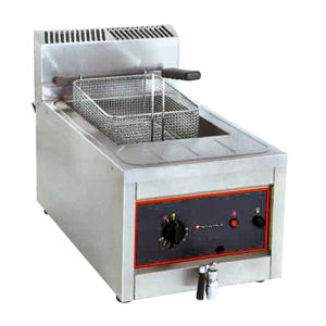 Friteuse gaz avec vidange 12 L