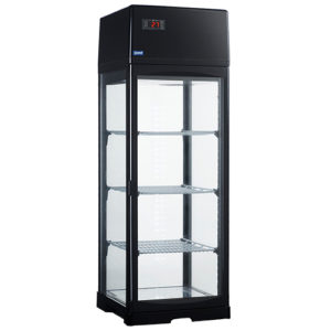 Vitrine panoramique 90L - 3 étagères